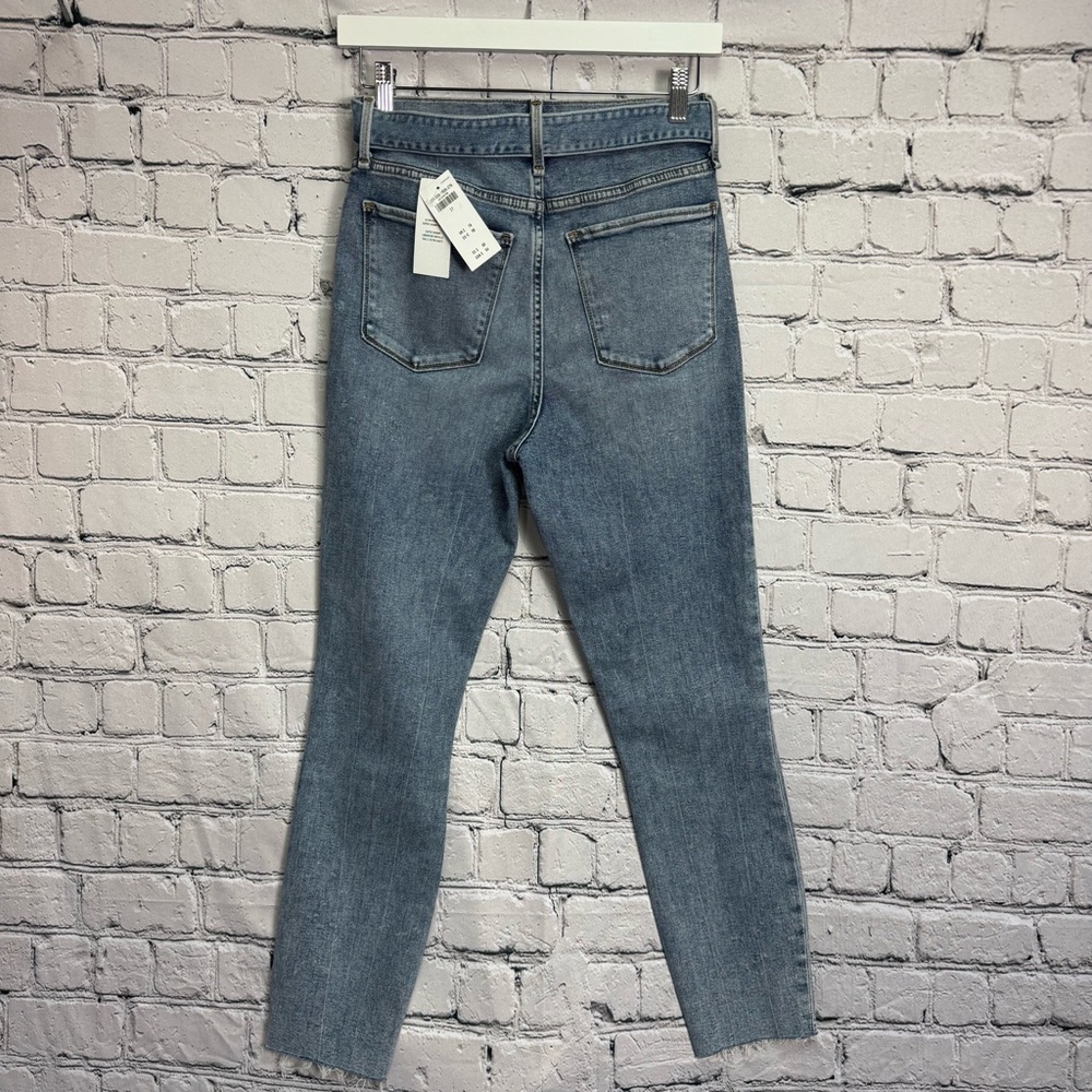 Abercrombie & Fitch NWT Ultra High Rise Super Skinny Ankle Jeans Tie Belt Size 4 - Picture 2 of 8